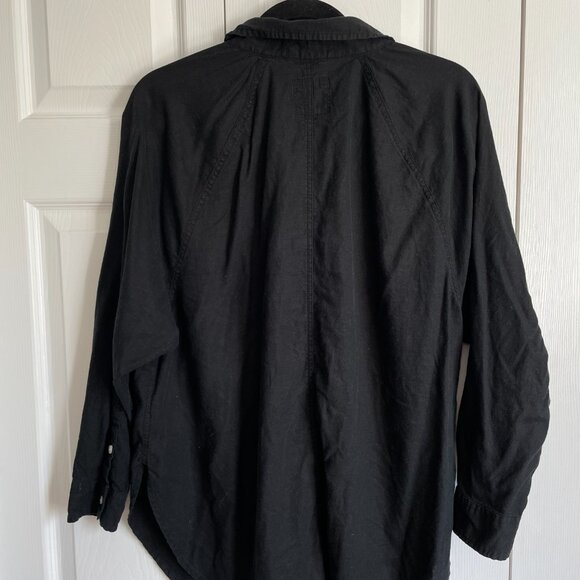 Aerie Linen Blend Cover Up Shirt - Picture 3 of 3